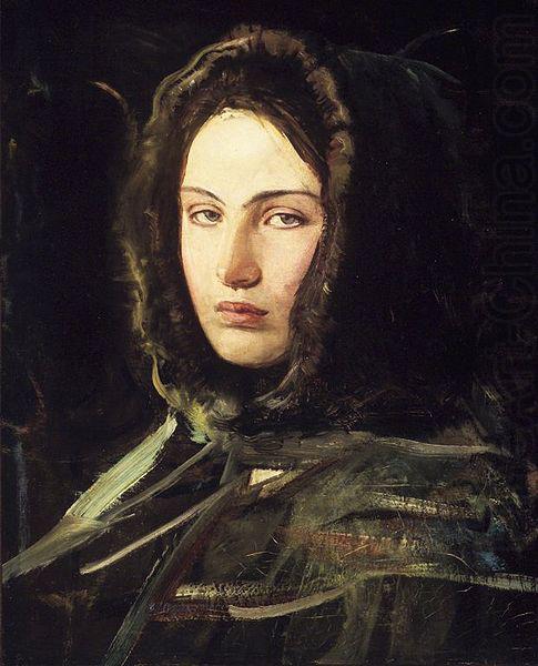 Girl in Fur Hood, Abbott Handerson Thayer